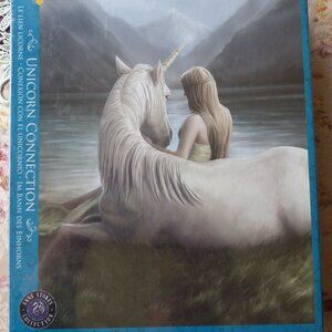 EUROGRAPHICS ANNE STOKES UNICORN CONNECTION 1000 PC PUZZLE